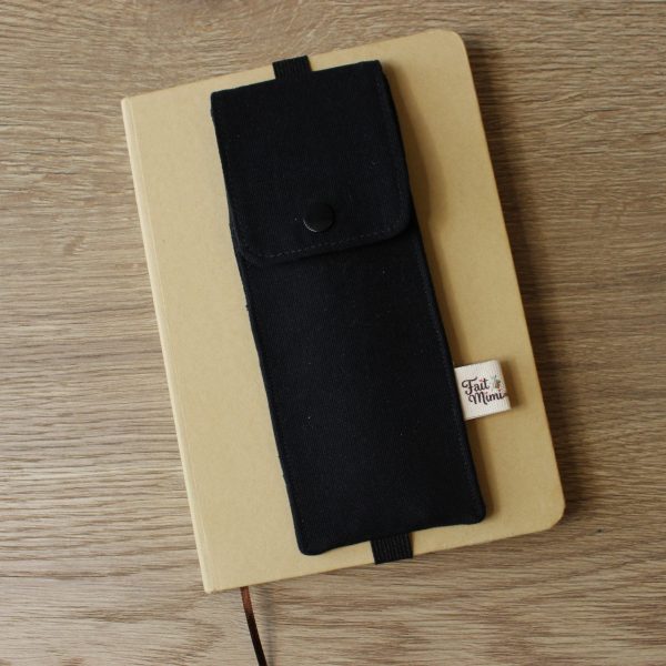 Étui à stylos noir